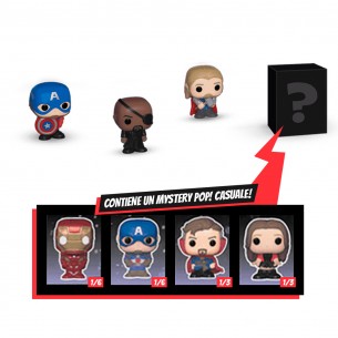 Funko Bitty Pop - The Infinity Saga 4 Pack - Captain America / Nick Fury / Thor / Mystery 2