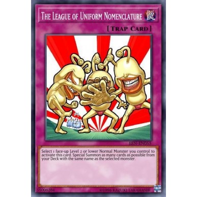 The League of Uniform Nomenclature