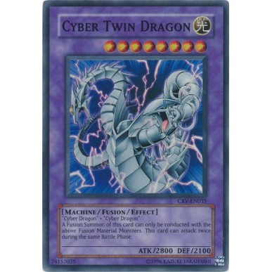 Cyber Twin Dragon (V.1 - Super Rare)