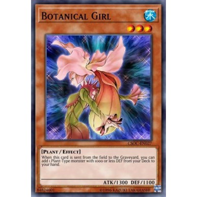 Ragazza Botanica