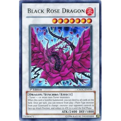 Drago Rosa Nera (V.1 - Ultra Rare)
