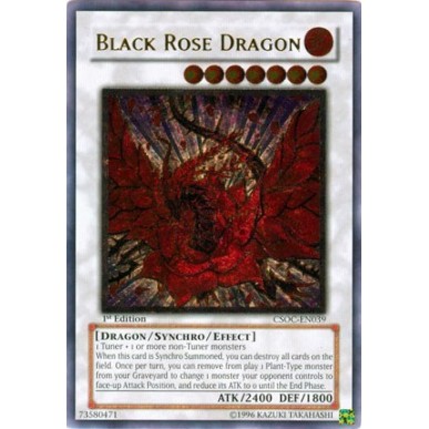 Drago Rosa Nera (V.2 - Ultimate Rare)