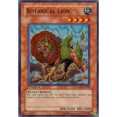 Botanical Lion
