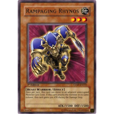 Rinoceronte in Carica (V.1 - Rare)