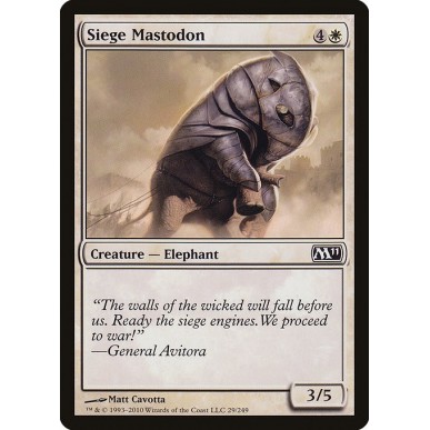 Siege Mastodon