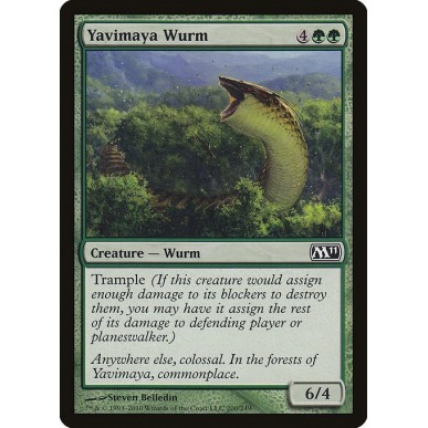 Yavimaya Wurm