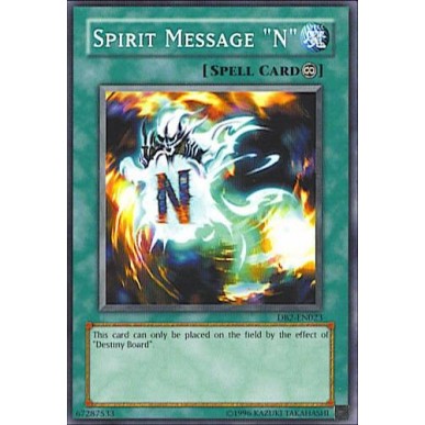 Spirit Message "N"
