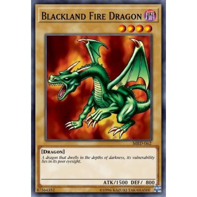 Drago Infuocato della Terra Nera