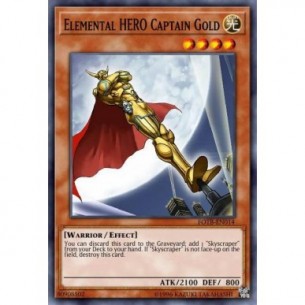 Elemental HERO Captain Gold