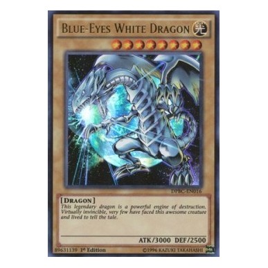 Drago Bianco Occhi Blu