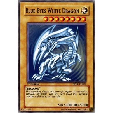 Drago Bianco Occhi Blu