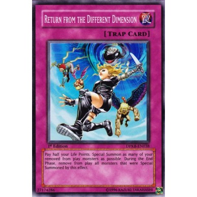 Return from the Different Dimension