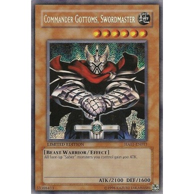 Comandante Gottoms, Spadaccino