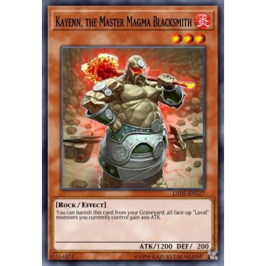 Kayenn, Fabbro Maestro del Magma