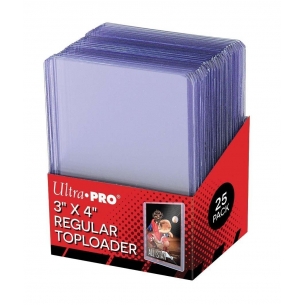 Regular Toploader (25 Pezzi) - Ultra Pro Bustine Protettive