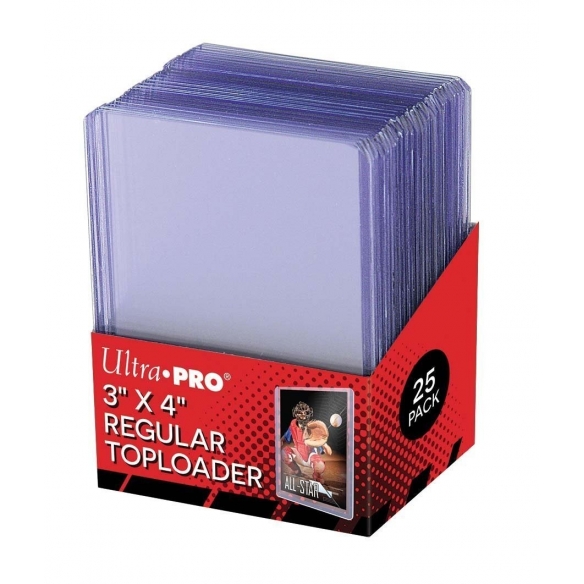 Regular Toploader (25 Pezzi) - Ultra Pro Espositori e Toploader