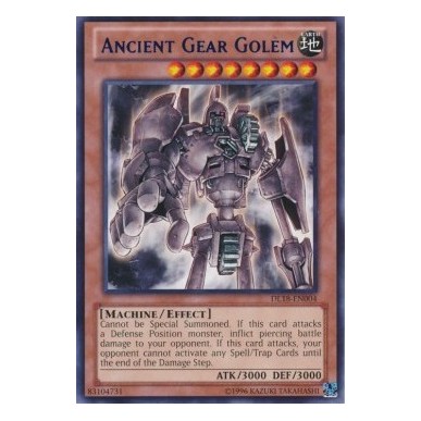 Golem-Ingranaggio Antico (V.1 - Blue)