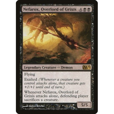Nefarox, Overlord of Grixis
