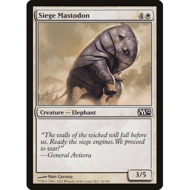 Siege Mastodon
