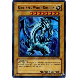 Drago Bianco Occhi Blu