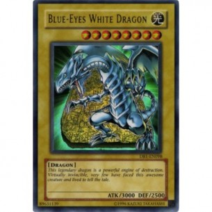 Drago Bianco Occhi Blu