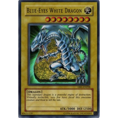 Drago Bianco Occhi Blu