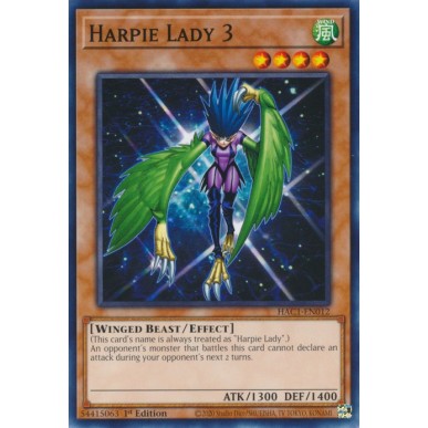 Harpie Lady 3 (V.1 - Common)