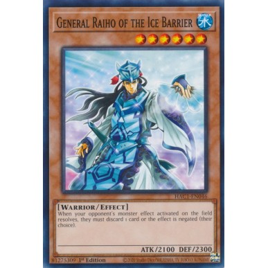 Generale Raiho della Barriera di...