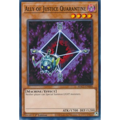 Quarantena Alleato della Giustizia...