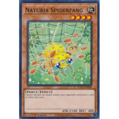 Naturia Spiderfang (V.1 - Common)
