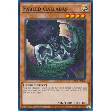 Fabled Gallabas (V.1 - Common)