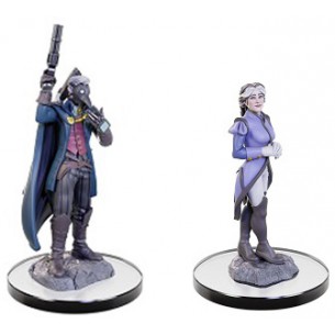 Critical Role Unpainted Miniatures - Percival & Cassandra de Rolo 2