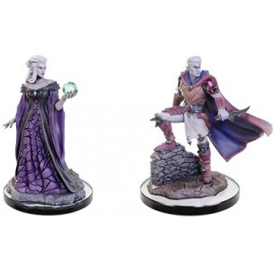 Critical Role Unpainted Miniatures - Xhorhasian Mage & Prowler 2