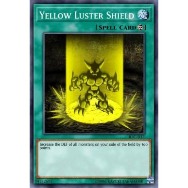 Yellow Luster Shield