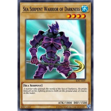 Sea Serpent Warrior of Darkness