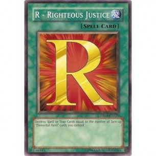 R - Righteous Justice
