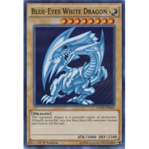 Drago Bianco Occhi Blu