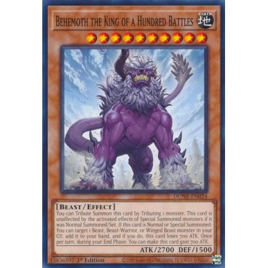 Behemoth the King of a Hundred Battles