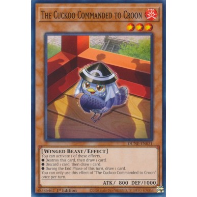 The Cuckoo Commanded to Croon