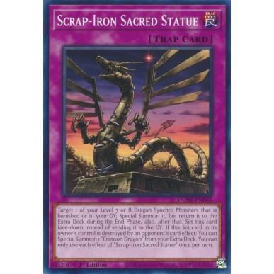 Scrap-Iron Sacred Statue