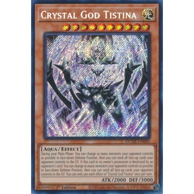 Crystal God Tistina (V.1 - Secret Rare)