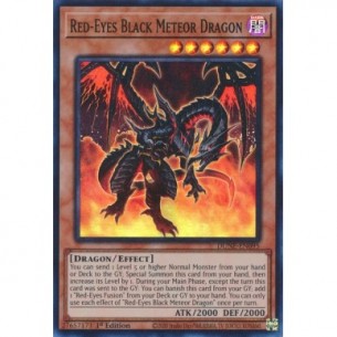 Drago Meteora Nero Occhi Rossi
