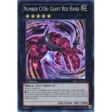 Numero C106: Mano Gigante Rossa