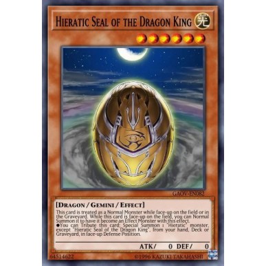 Hieratic Seal of the Dragon King