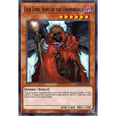 Lich Lord, King of the Underworld
