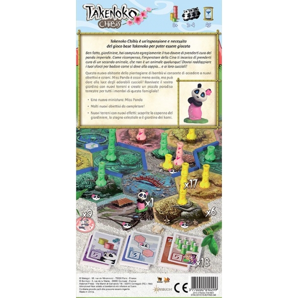 Takenoko - Chibis (Espansione) Giochi Semplici e Family Games