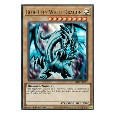 Drago Bianco Occhi Blu (V.1 - Gold)