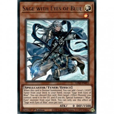 Sage with Eyes of Blue (V.1 - Gold)