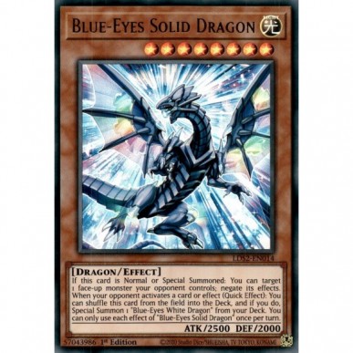Drago Solido Occhi Blu (V.1 - Gold)