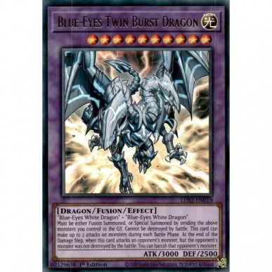 Blue-Eyes Twin Burst Dragon (V.1 - Gold)